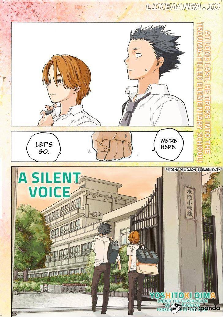 A Silent Voice, Chapter 35 image 01